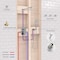 Kibi Cube Pressure Balanced 2-Function Shower System with Rough-In Valve, Chrome KSF405CH - alternate 3